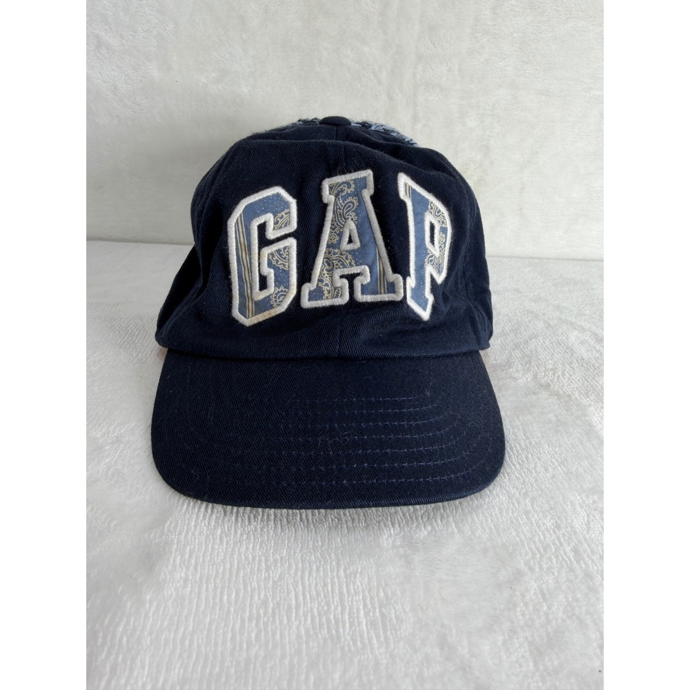 Gap Kids‎ Boys Navy Blue Knit Back Baseball Hat Cap Hybrid